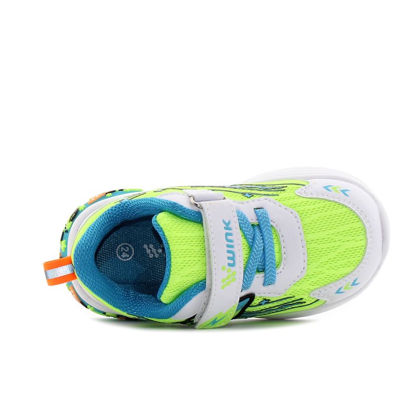 Wink - Lanx villogó zöld baba cipő