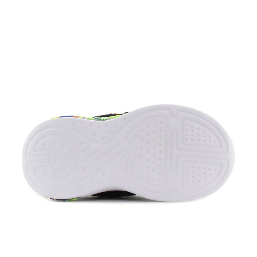 Wink - Lanx villogó fekete baba cipő