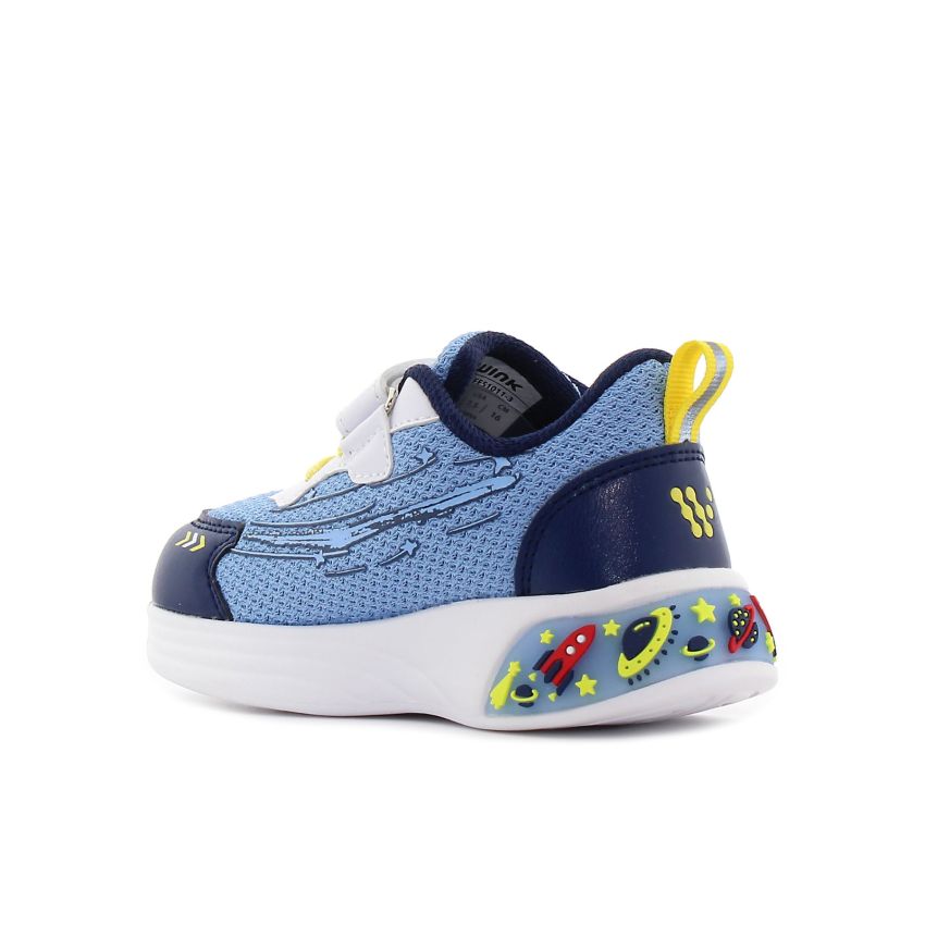 Wink - Lanx villogó kék baba cipő