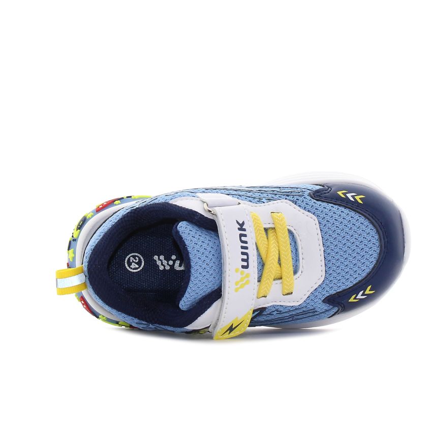 Wink - Lanx villogó kék baba cipő