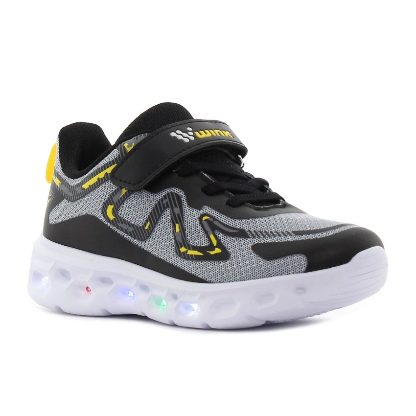 Wink - Blipp villogó szürke gyerek cipő