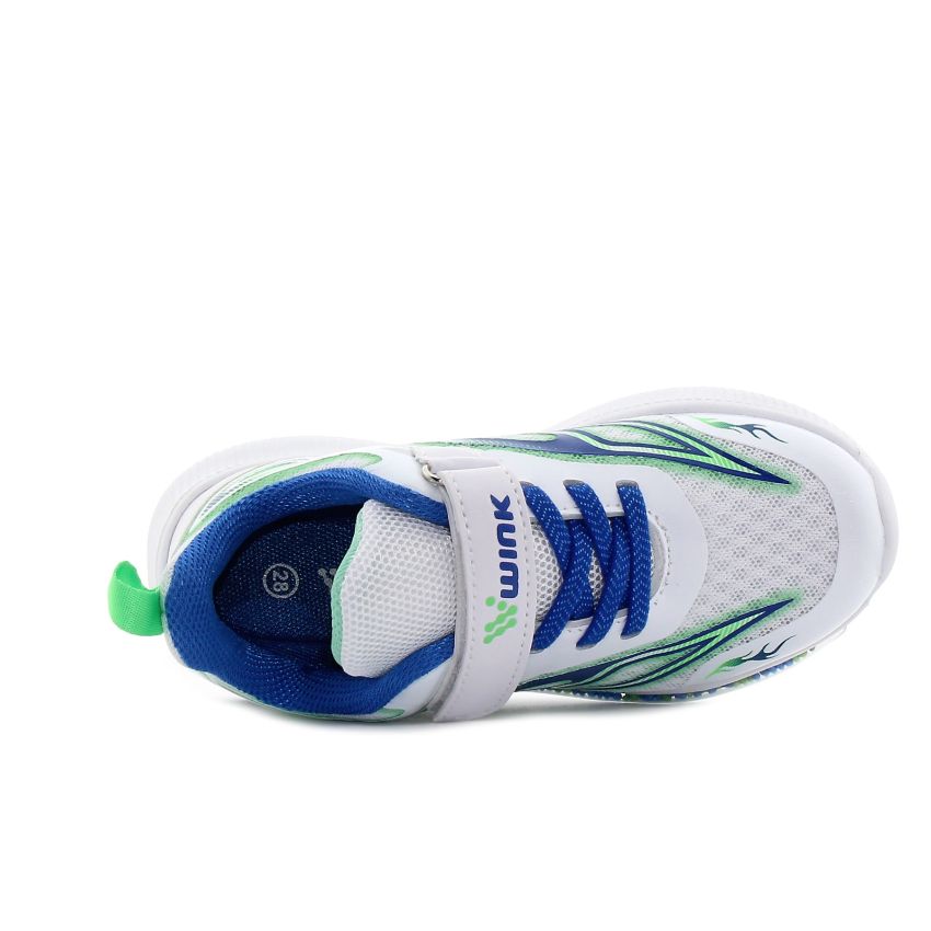 Wink - Bbls villogó fehér baba cipő