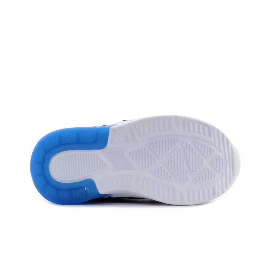 Wink - Vibor fekete villogó baba cipő