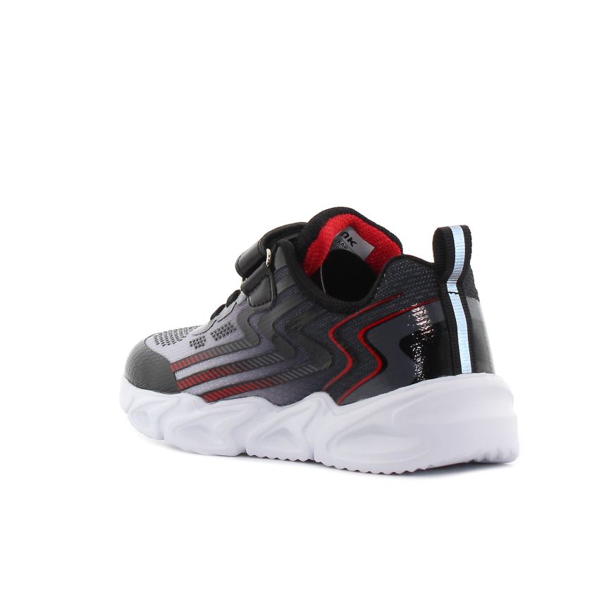 Wink - Dexap fekete-szürke villogó gyerek cipő