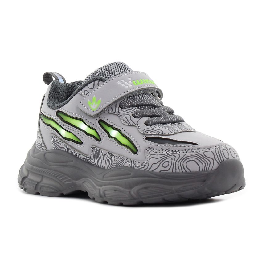 Wink - Dano III szürke villogó gyerek cipő