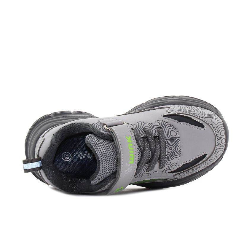 Wink - Dano III szürke villogó gyerek cipő