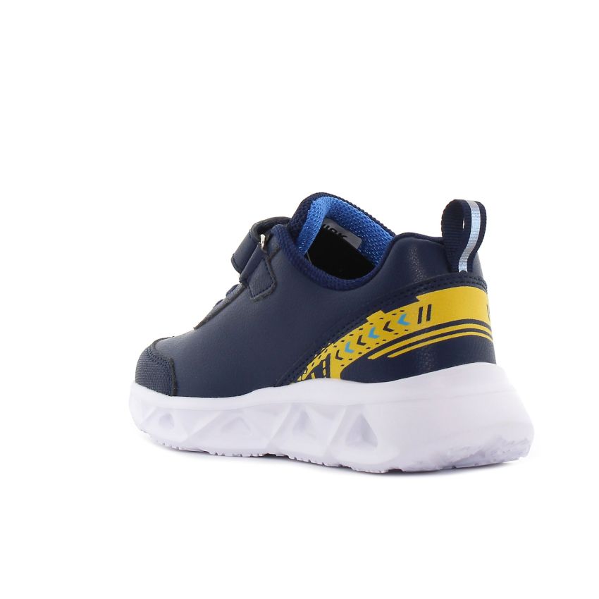 Wink - Techen sötétkék villogó baba cipő