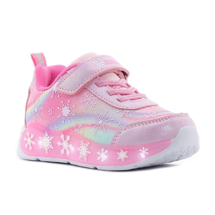 Wink - Regina Flk rózsaszín villogó baba cipő