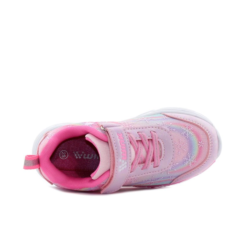 Wink - Regina Flk rózsaszín villogó gyerek cipő