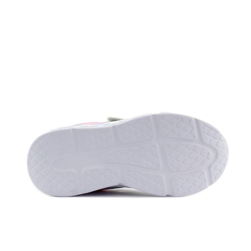 Wink - Regina Flk ezüst villogó baba cipő