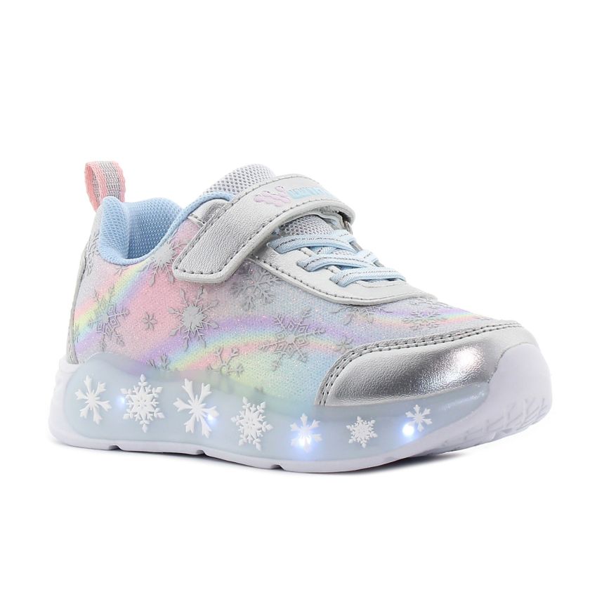 Wink - Regina Flk ezüst villogó gyerek cipő