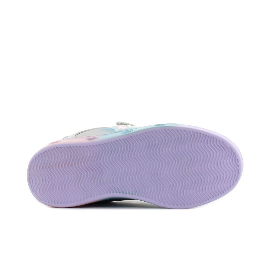 Wink - Whalda Str ezüst villogó baba cipő