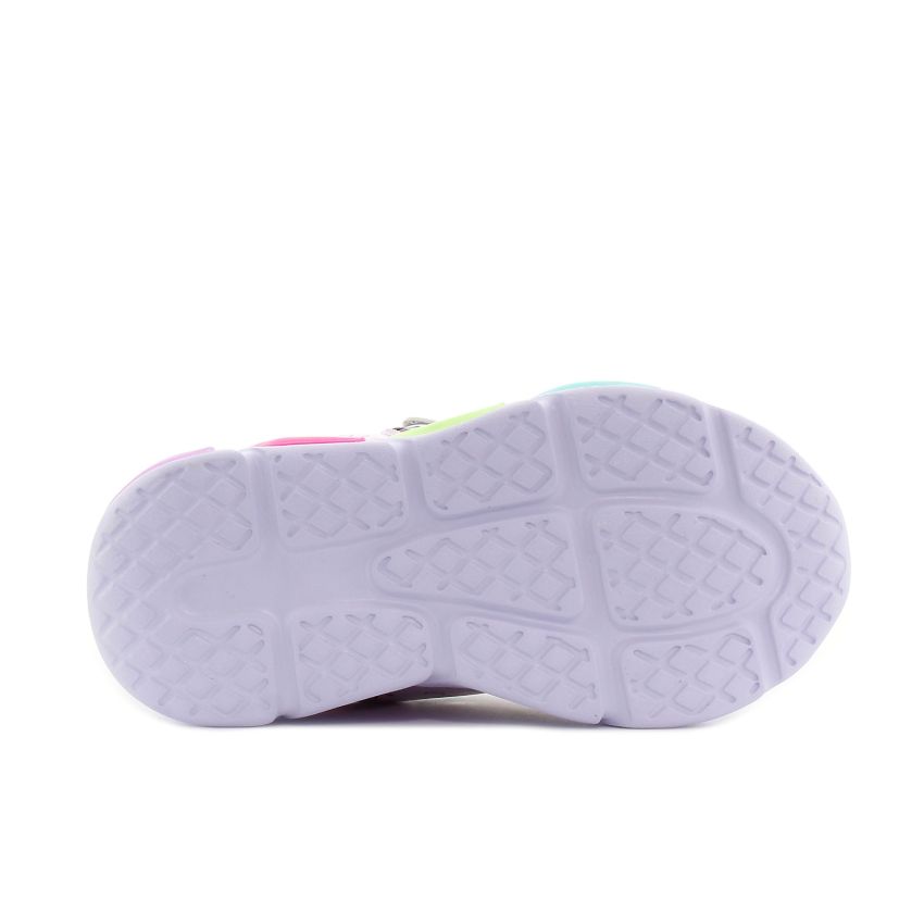 Wink - Whalda ezüst villogó gyerek cipő