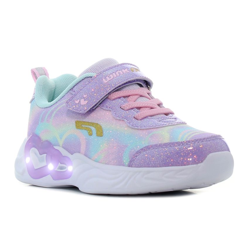 Wink - Regina Duo villogó lila gyerek cipő