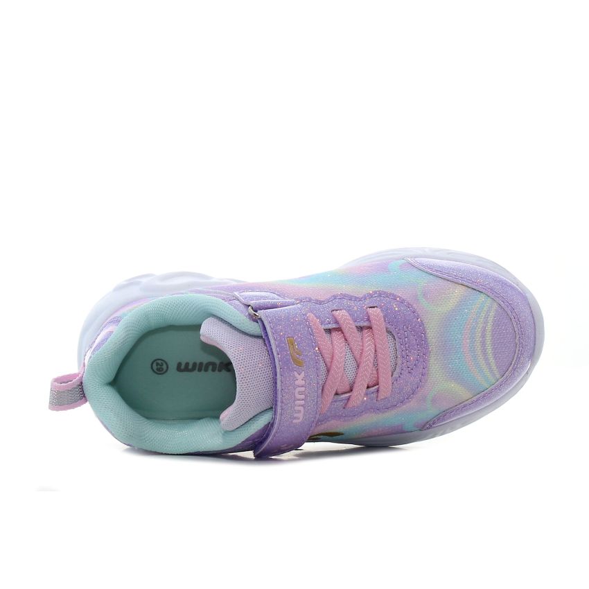 Wink - Regina Duo villogó lila gyerek cipő