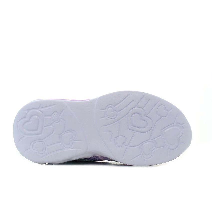 Wink - Regina Duo villogó lila gyerek cipő