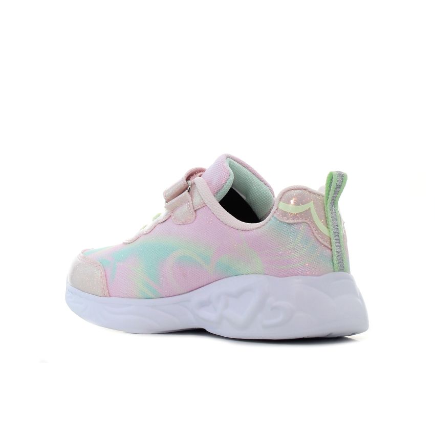 Wink - Regina Duo villogó rózsaszín baba cipő