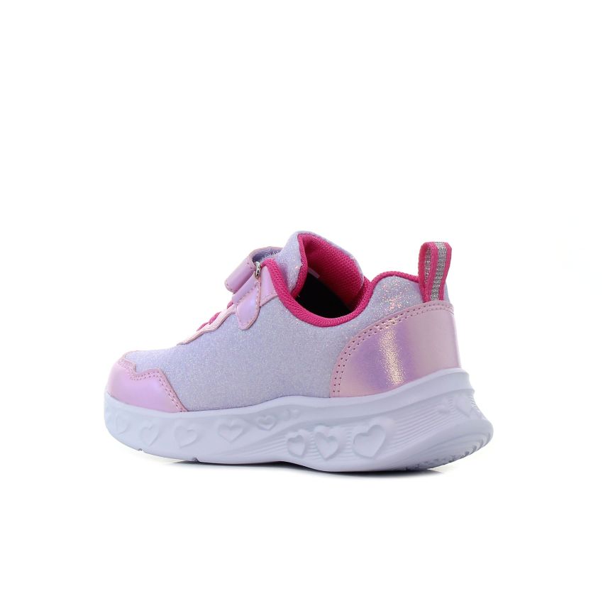 Wink - Regina Glit villogó rózsaszín baba cipő