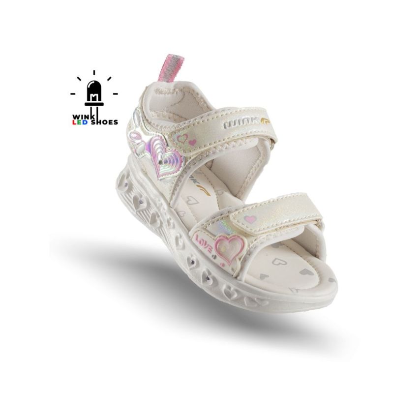 Wink - Regina Ardor villogó arany gyerek szandál