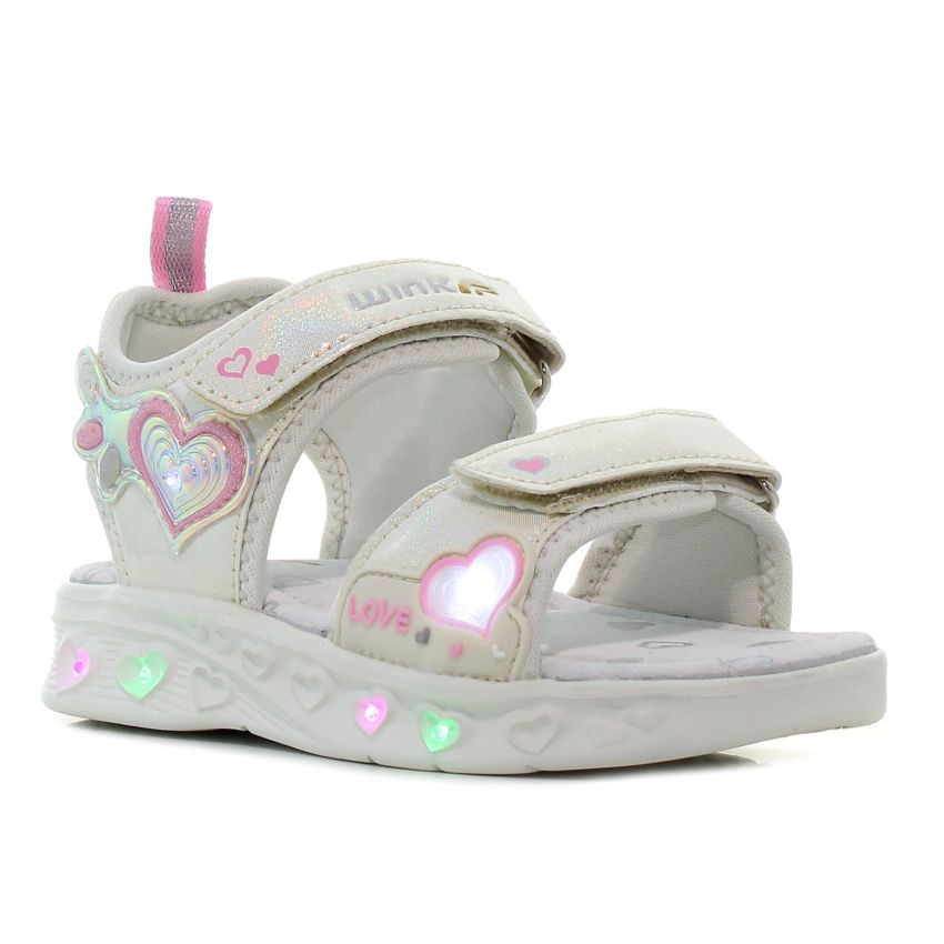Wink - Regina Ardor villogó arany gyerek szandál