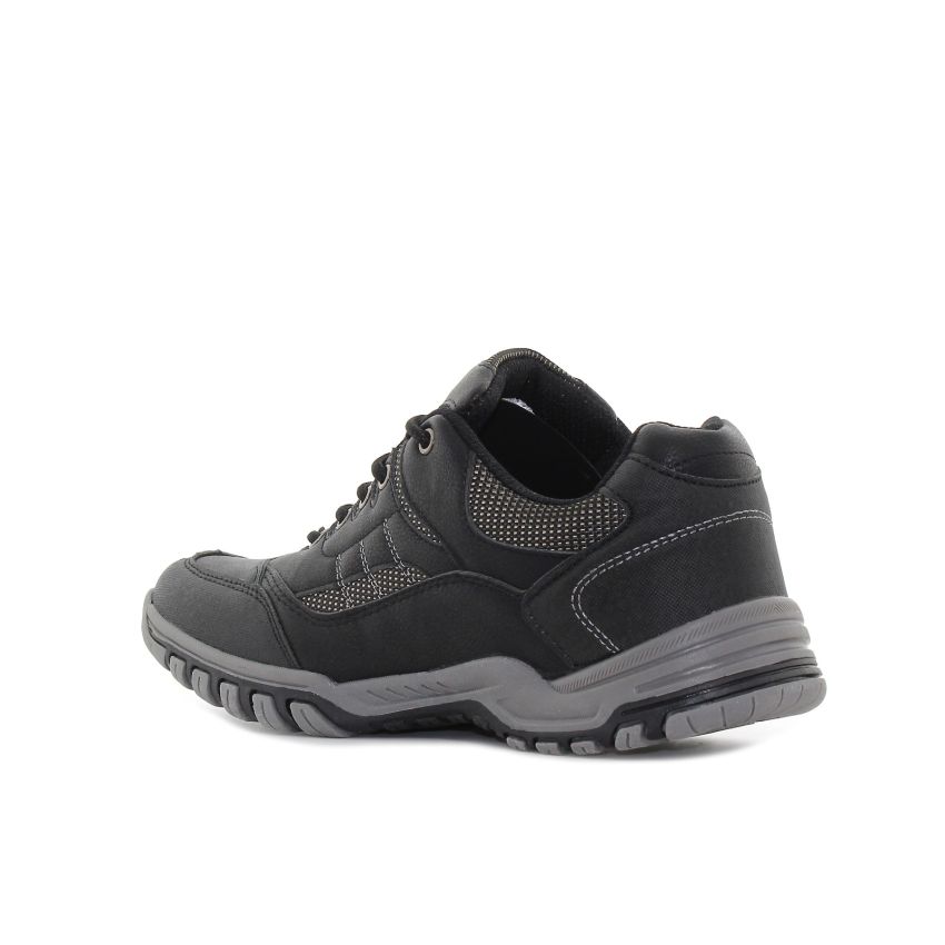 Wink - Torr fekete férfi cipő