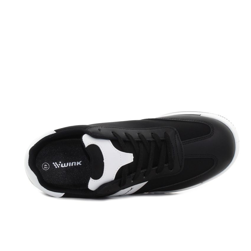 Wink - Rtro fekete férfi cipő