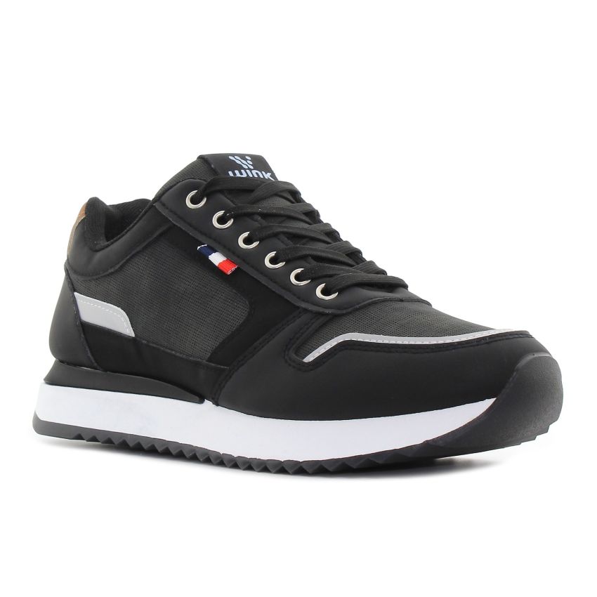 Wink - Rtrx fekete férfi cipő