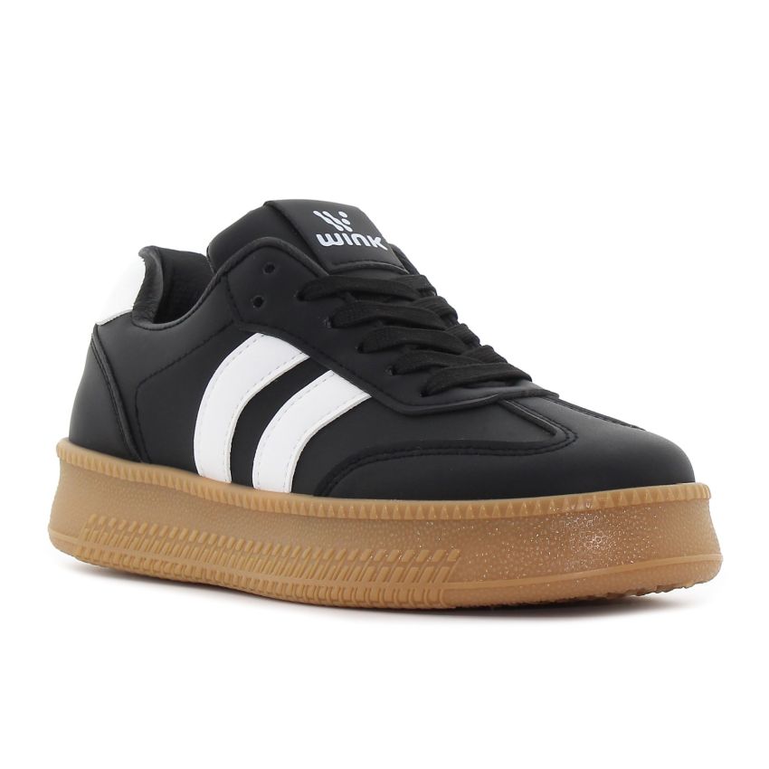 Wink - Blux fekete női cipő