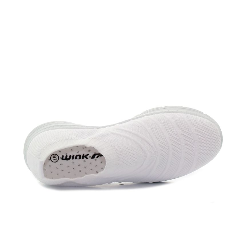 Wink EZ 2.0 fehér női bebújós cipő