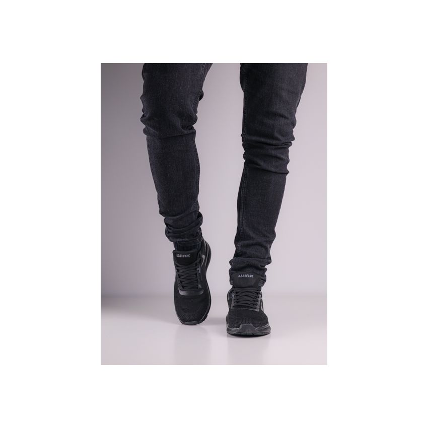 Wink - Nabar fekete férfi cipő