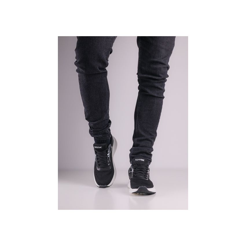 Wink - Nabar fekete férfi cipő