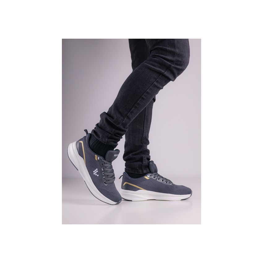 Wink - Nabun sötétszürke férfi cipő