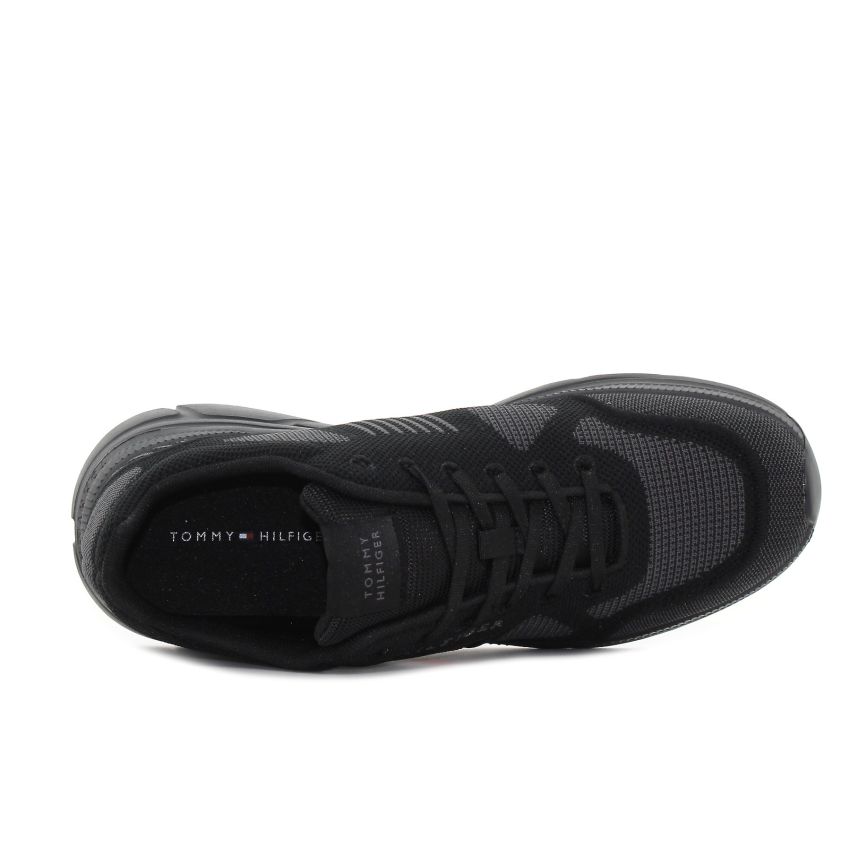 Tommy Hilfiger Modern Runner fekete férfi cipő