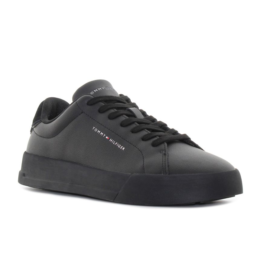 Tommy Hilfiger TH Court LTH Deta fekete férfi cipő