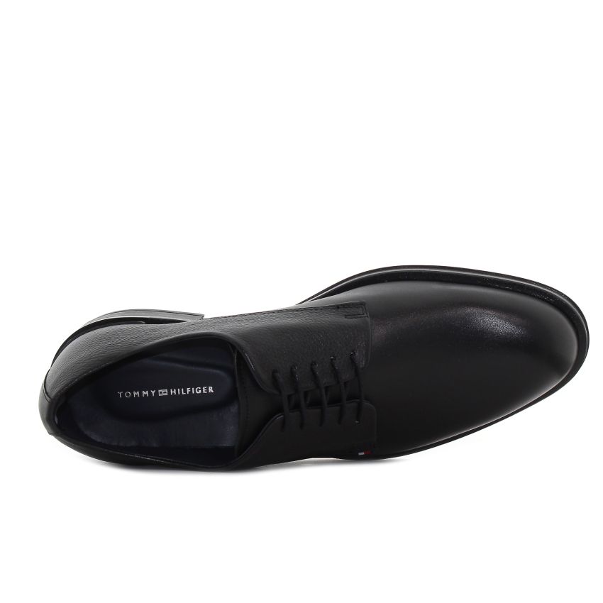 Tommy Hilfiger Core fekete férfi elegáns cipő