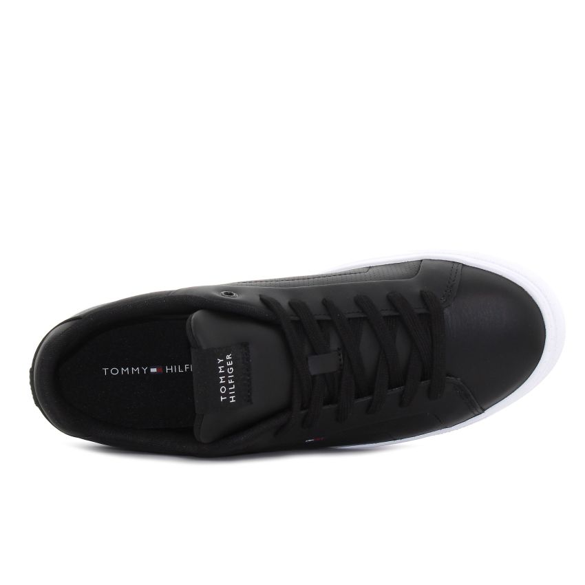 Tommy Hilfiger Icon Court fekete férfi cipő