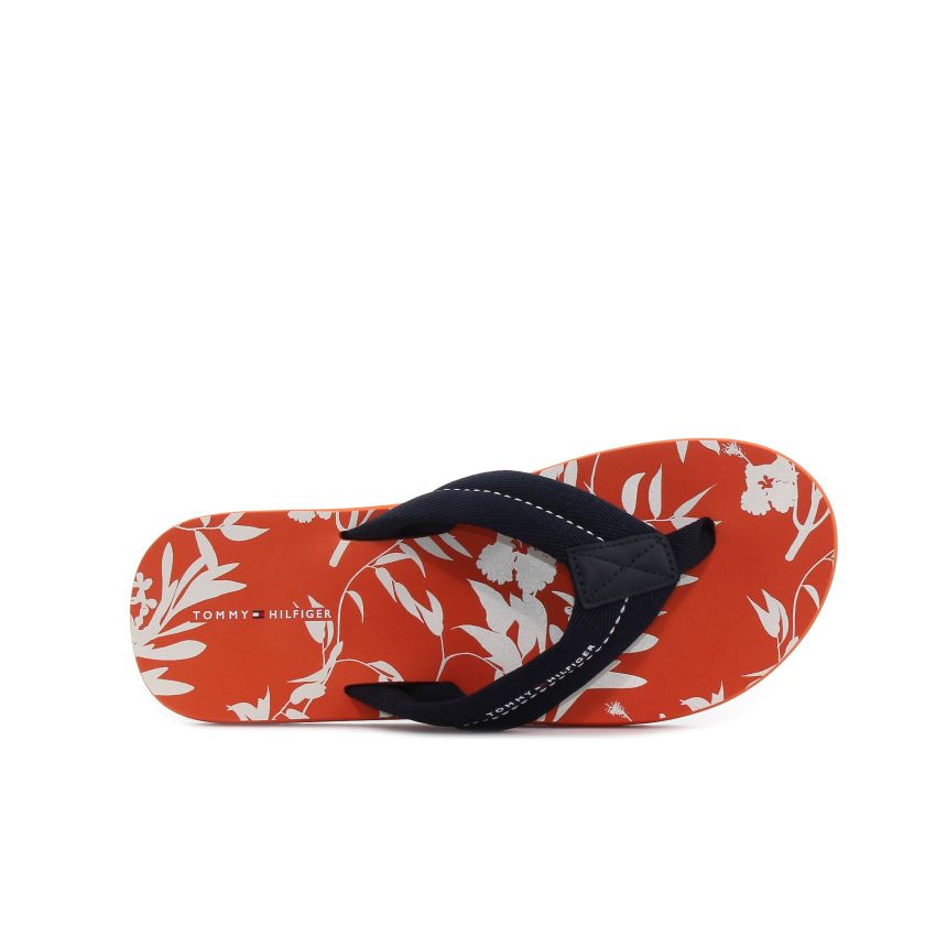 Tommy Hilfiger FLW PR sötétkék férfi papucs