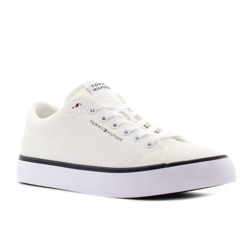 Tommy Hilfiger TH Hi Vulc Core L törtfehér férfi cipő