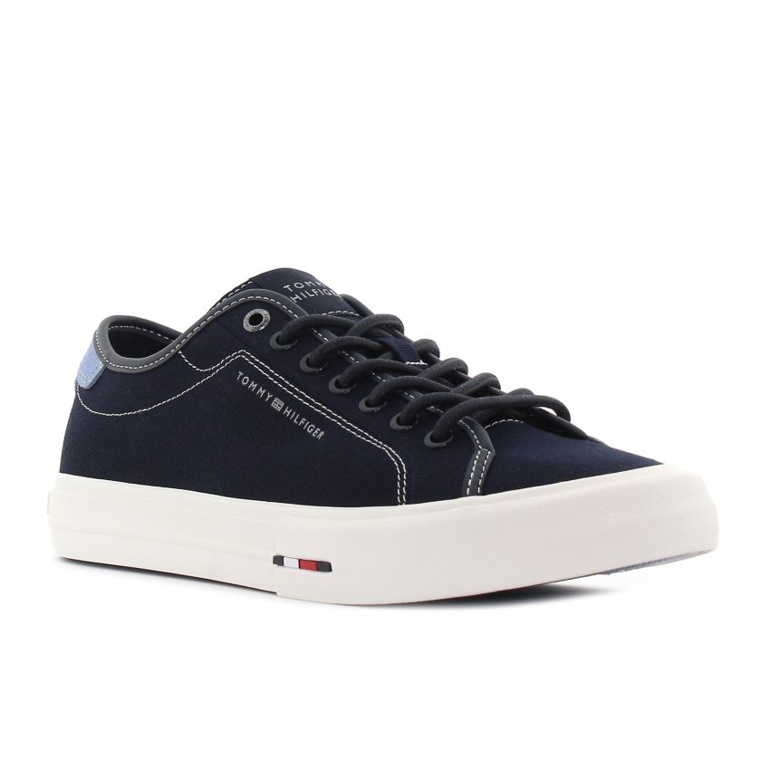 Tommy Hilfiger TH HI Vulc street sötétkék férfi cipő