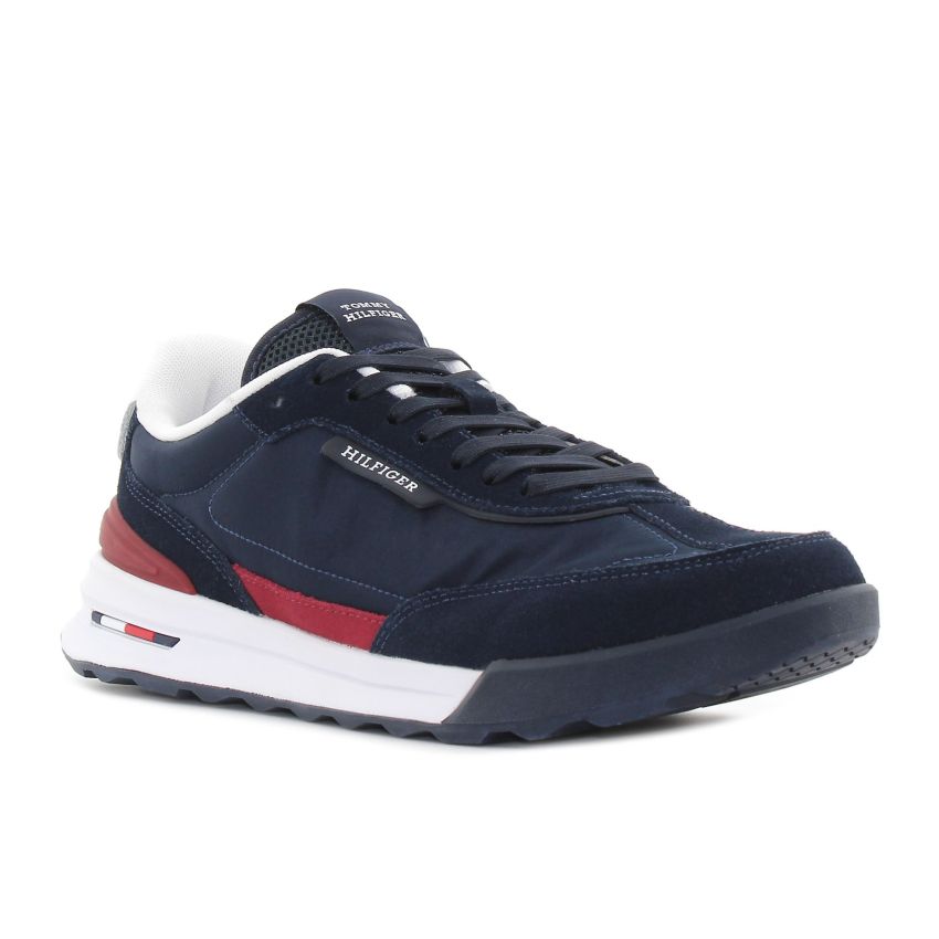 Tommy Hilfiger Retro Runner sötétkék férfi cipő