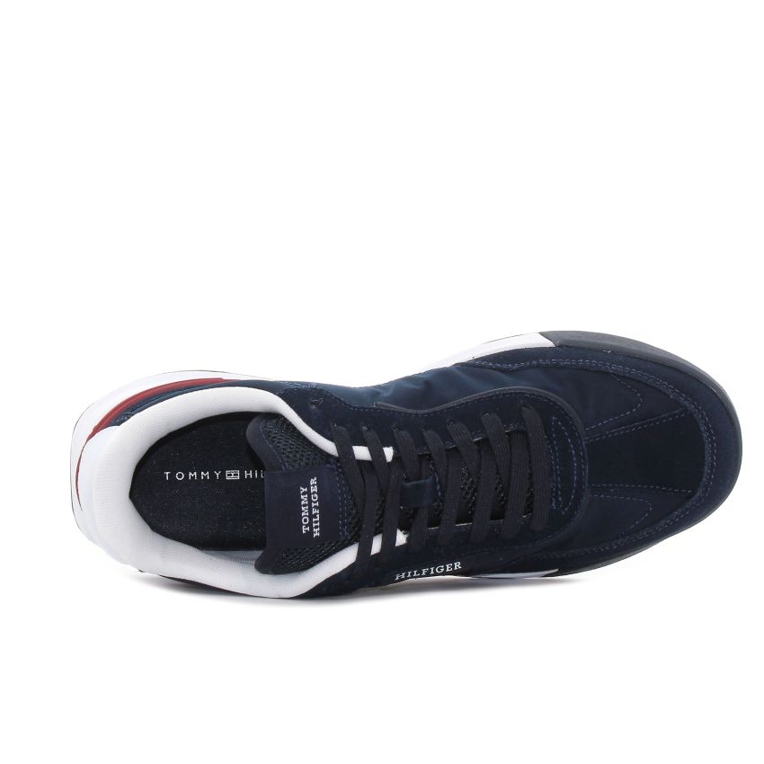 Tommy Hilfiger Retro Runner sötétkék férfi cipő