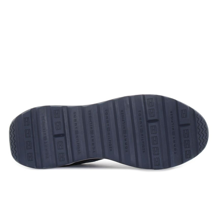 Tommy Hilfiger Retro Runner sötétkék férfi cipő