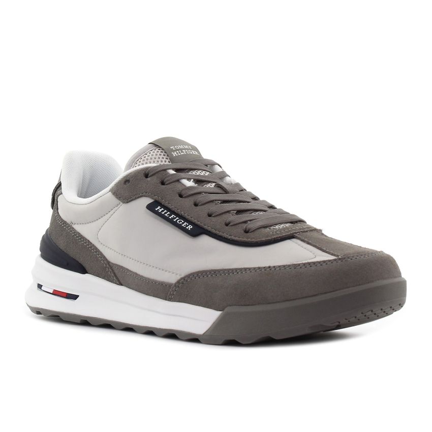 Tommy Hilfiger Retro Runner Nylo barna férfi cipő