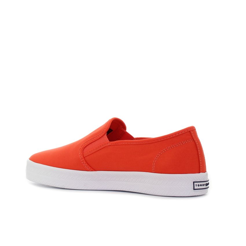 Tommy Hilfiger Essential Nautical narancs bebújós cipő