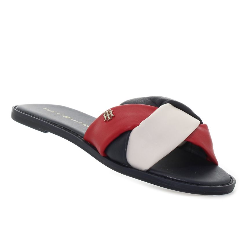 Tommy Hilfiger Feminine Wave sötétkék női papucs