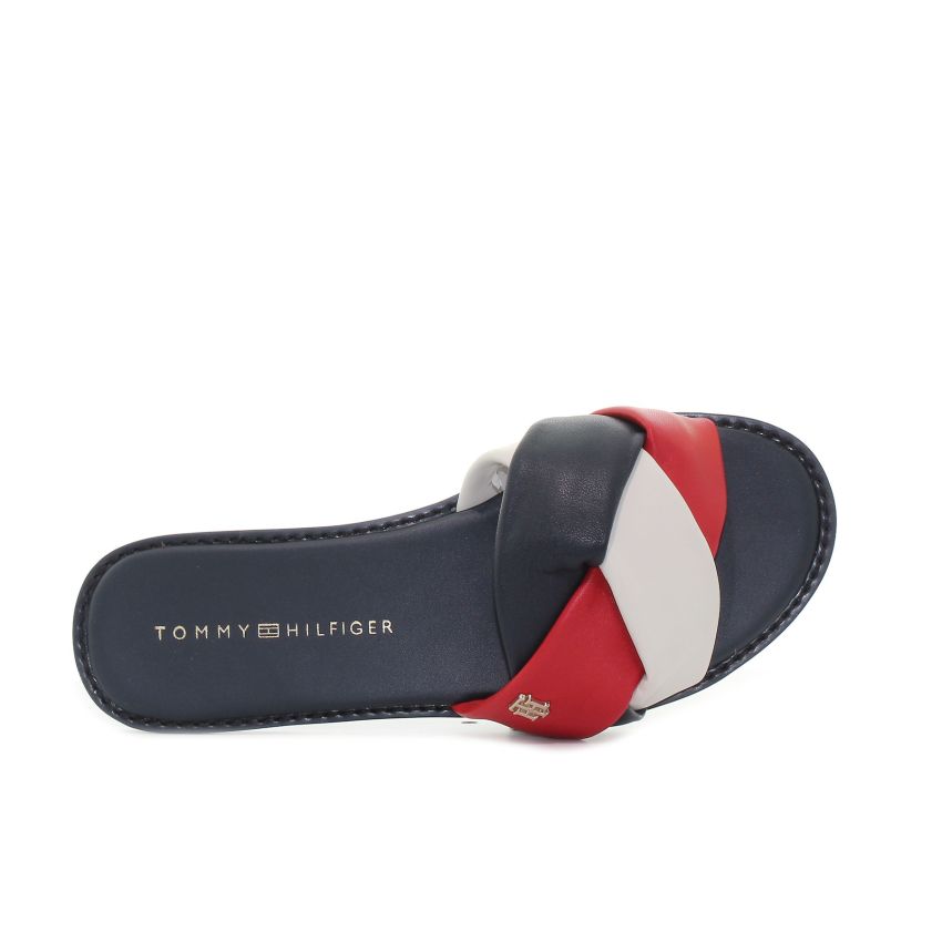 Tommy Hilfiger Feminine Wave sötétkék női papucs