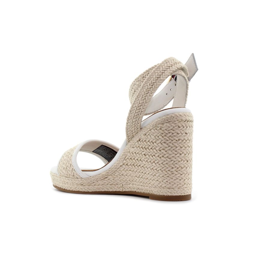 Tommy Hilfiger TH Rope High W bézs női szandál