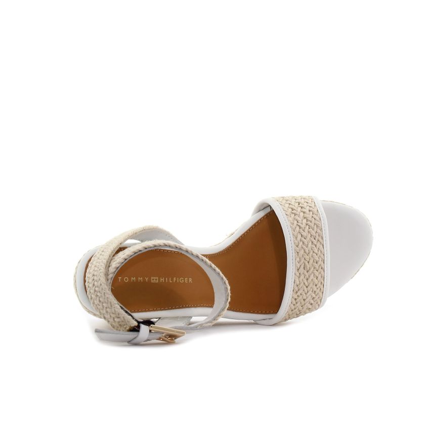 Tommy Hilfiger TH Rope High W bézs női szandál