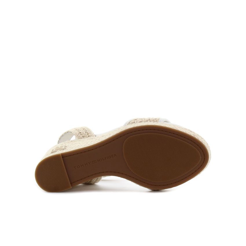 Tommy Hilfiger TH Rope High W bézs női szandál