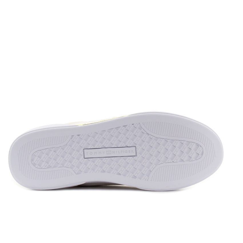 Tommy Hilfiger Chic Panel bézs női bőr cipő